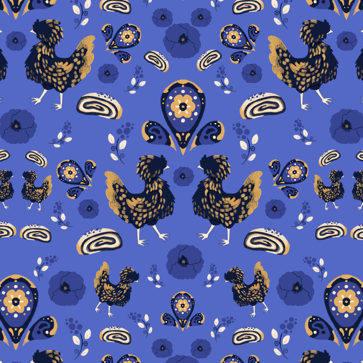 Chicken Pattern - Variant 2