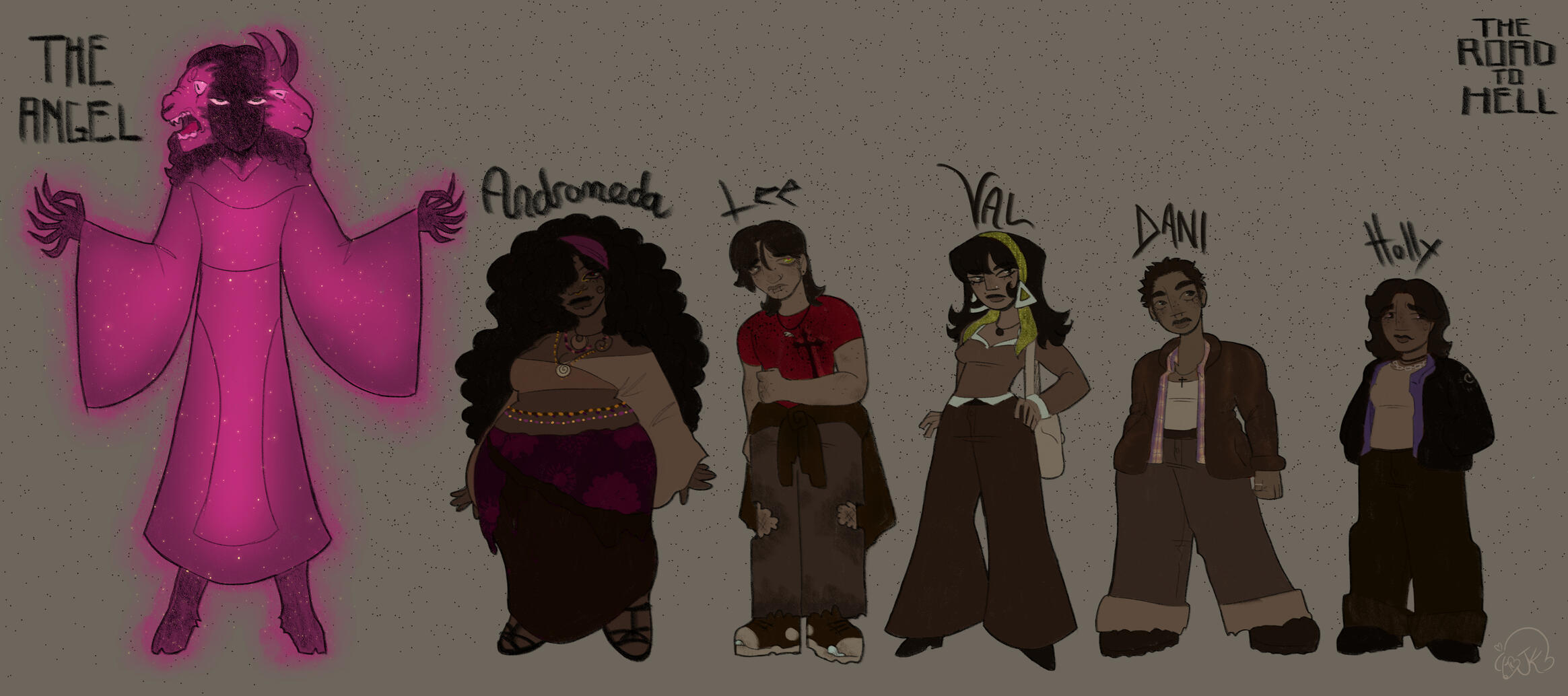 The Road to Hell - Character Lineup